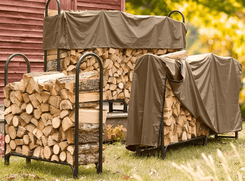 Heavy Duty Firewood Rack with Cover Review