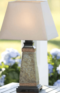Slate Table lamp