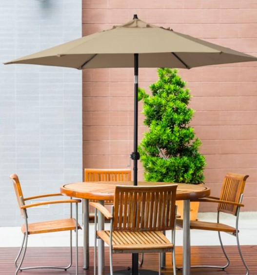 How To Choose The Right Patio Umbrella For A Dining Table