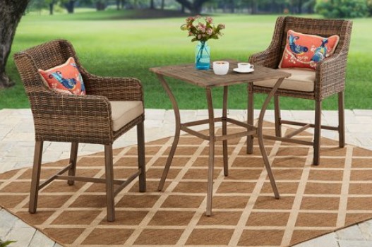 Bar Height Patio Furniture Set Review, Hawthorne Park Outdoor Furniture