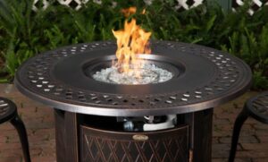 Fire Sense Wagner round fire pit