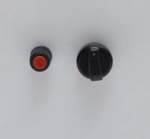 MoDRN Glam igniter and fire control buttons