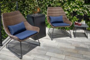 Mōd Furniture Montauk chat set with fire pit