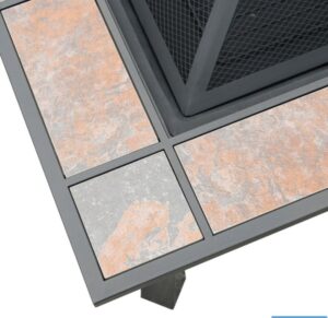 Axxonn Malaga fire pit tile details