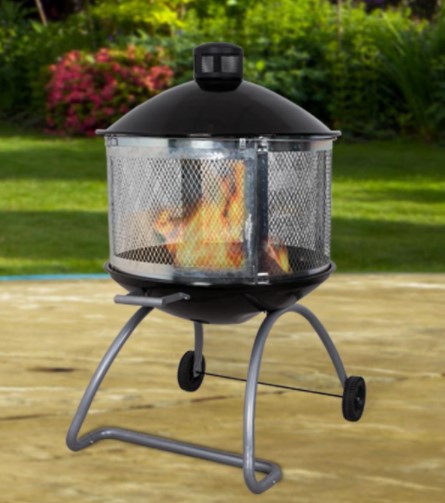 LIving Accents wheeled fire pit