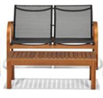 Outdoor Furniture Without Cushions-Amazonia Brooklyn Love Seat