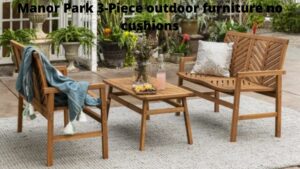 Manor Park 3-Piece outdoor furniture no cushions