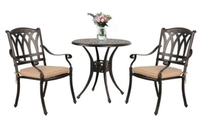 Bistro Sets with Umbrella Hole in Table