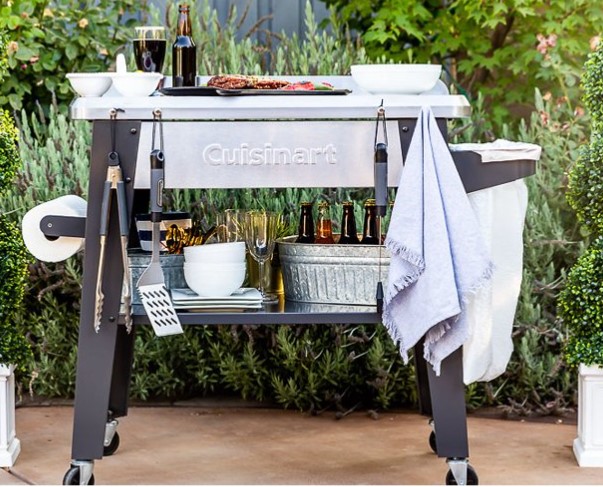 7 Examples of outdoor bar cart ideas