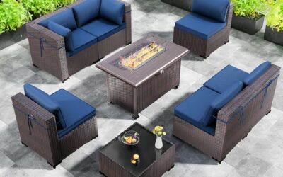 Gotland Patio Sofa Furniture Sets-Wicker Style with Custom Arrangements