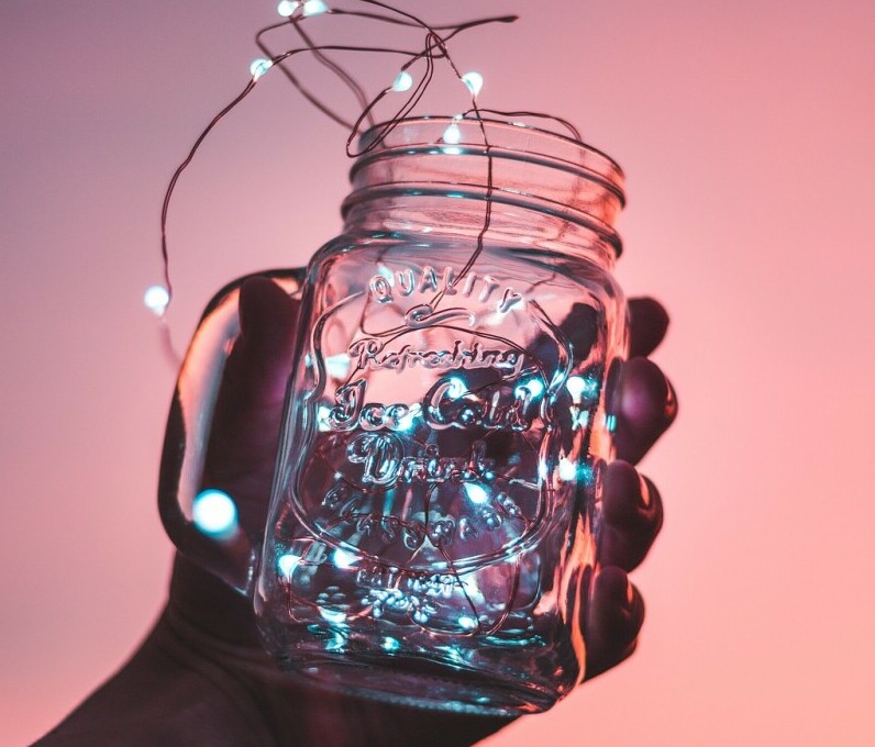 Jar string lights