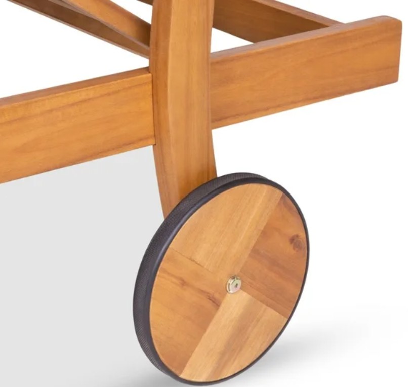 Best Choice lounger wheel details