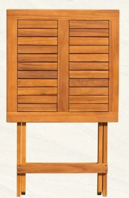 Exlonjet bistro set folded table