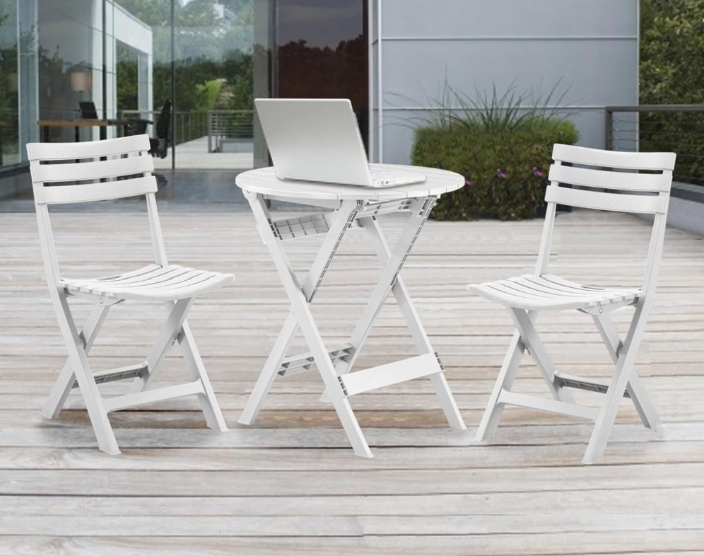 Tao One palstic folding bistro set