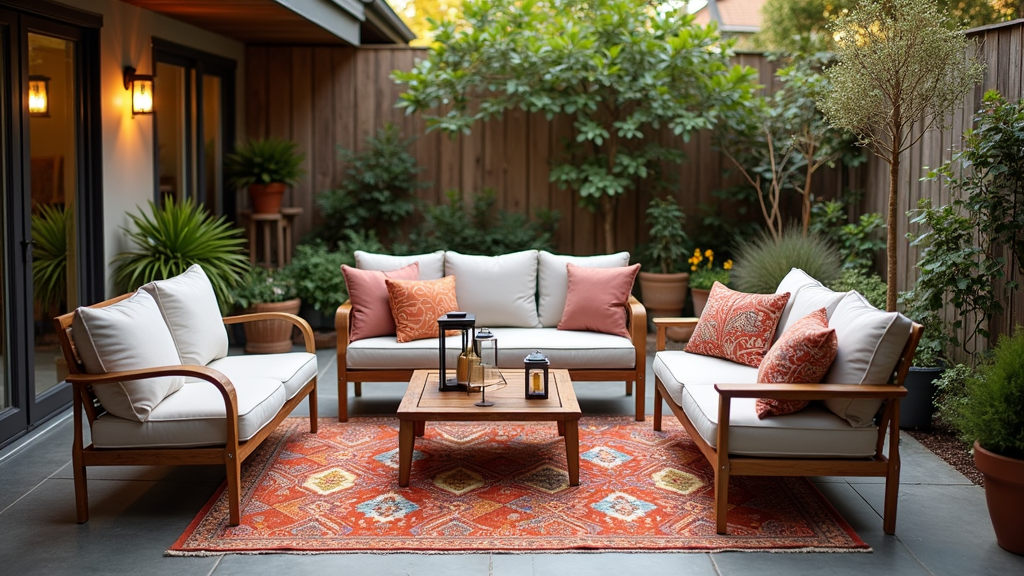 Outdoor Living Room Setup