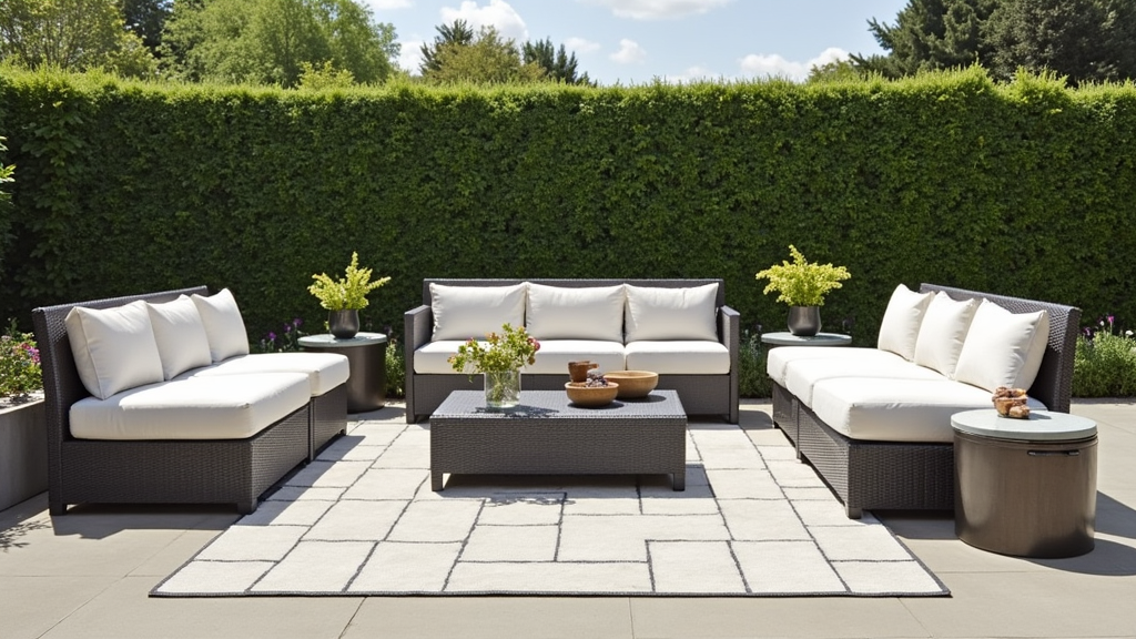 Smart patio storage solutions image