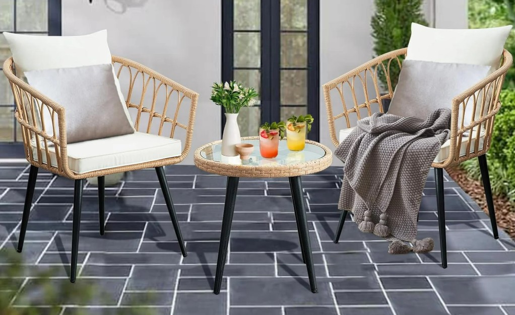 FHFO 3 piece bistro set