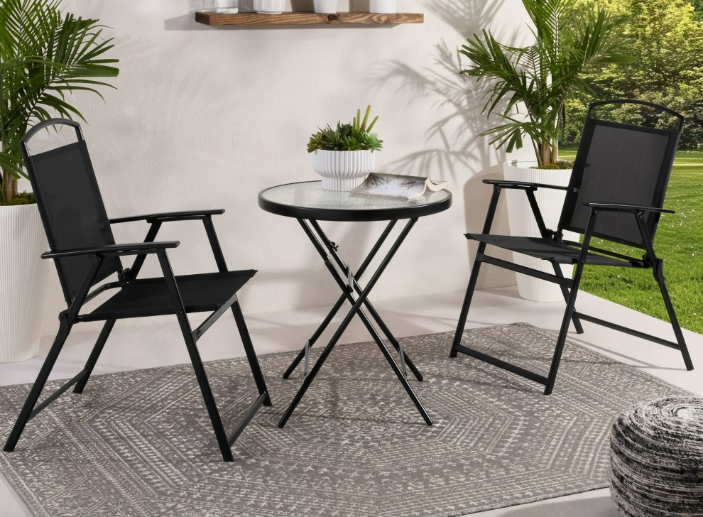 Mainstays Albany Lane metal with sling seating bisro set