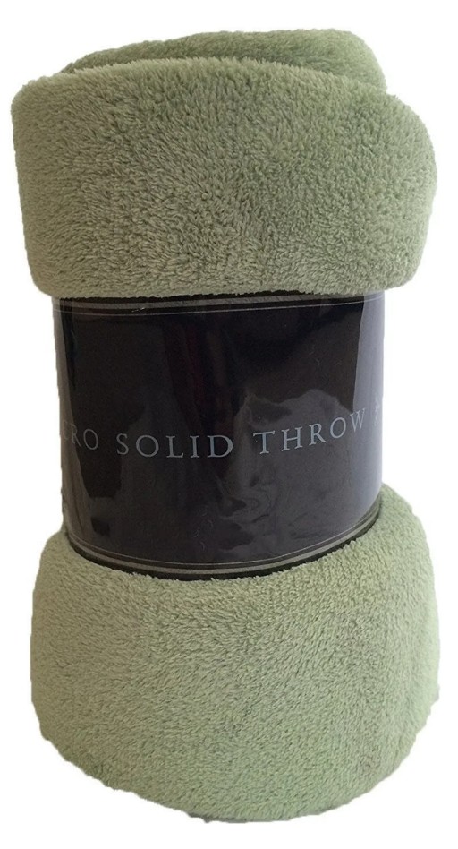 Decotex lightweight plush throw